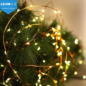 CE RoHS LED copper wire string lights