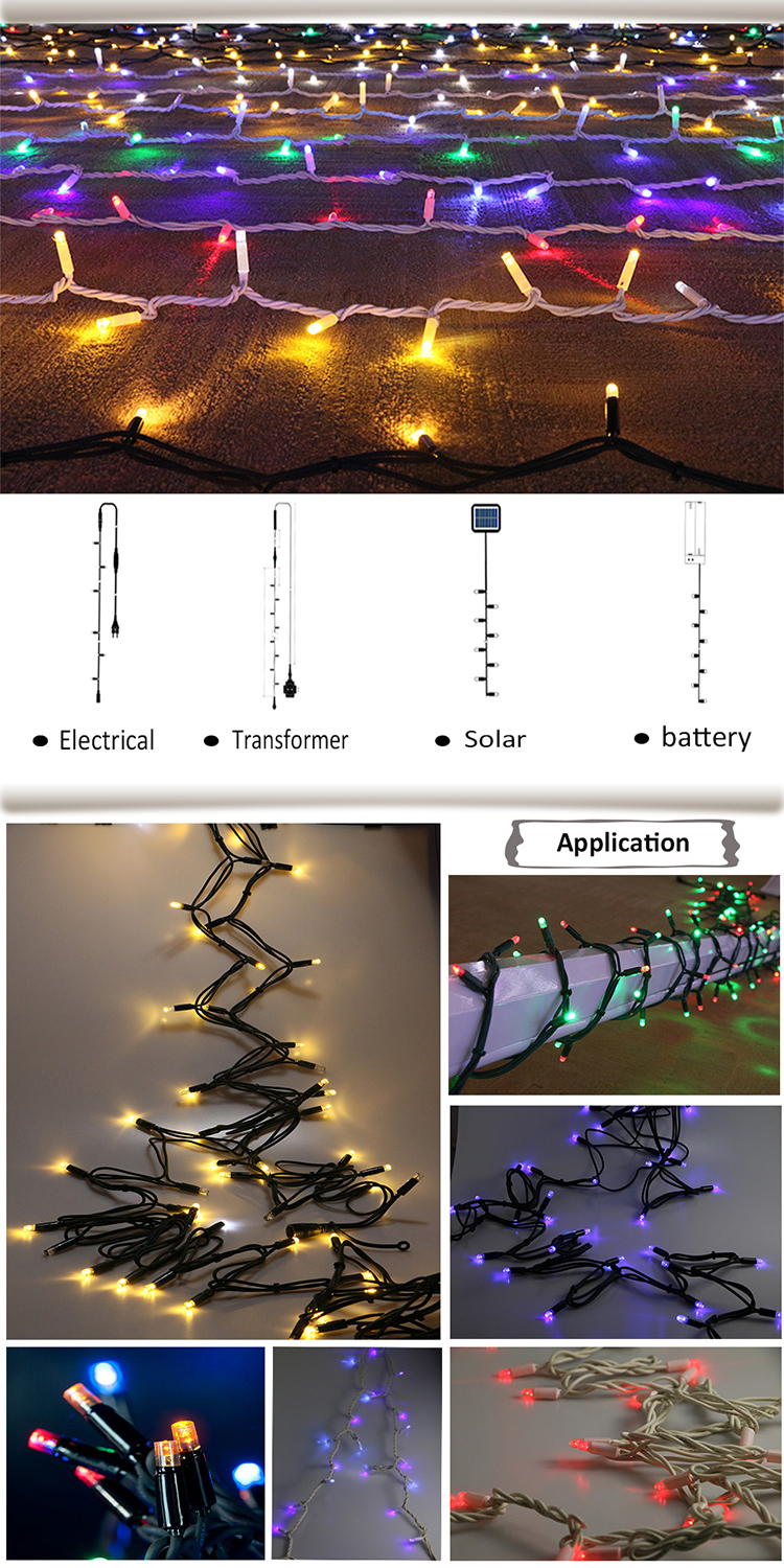 IP65 led garland string light outdoor