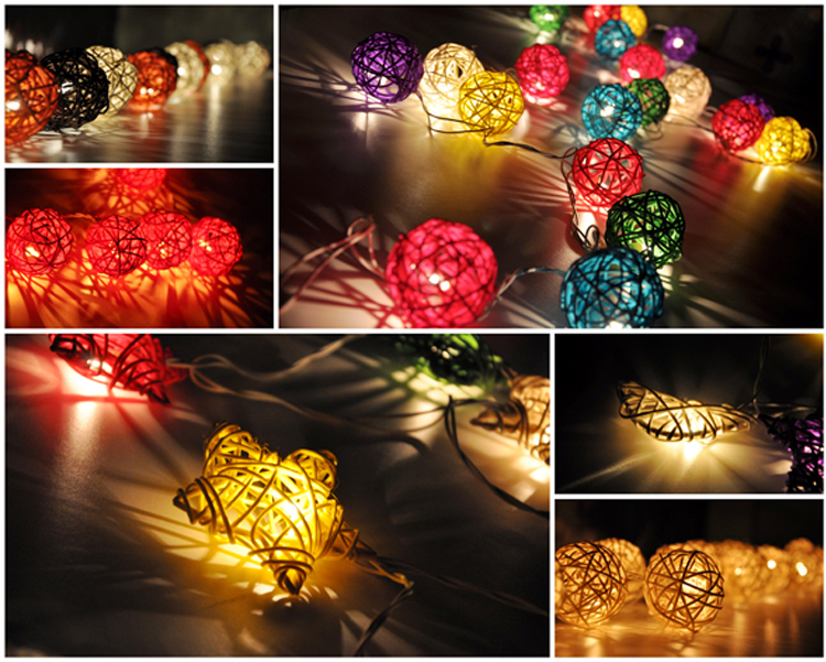 Chinlon led light string