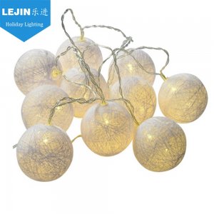 led cotton ball light