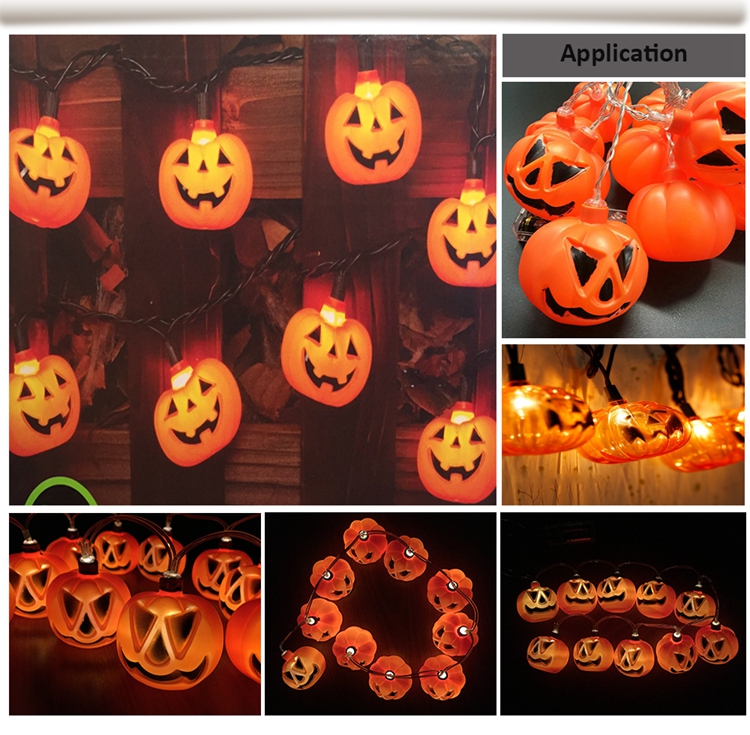 LED Pumpkin String Light